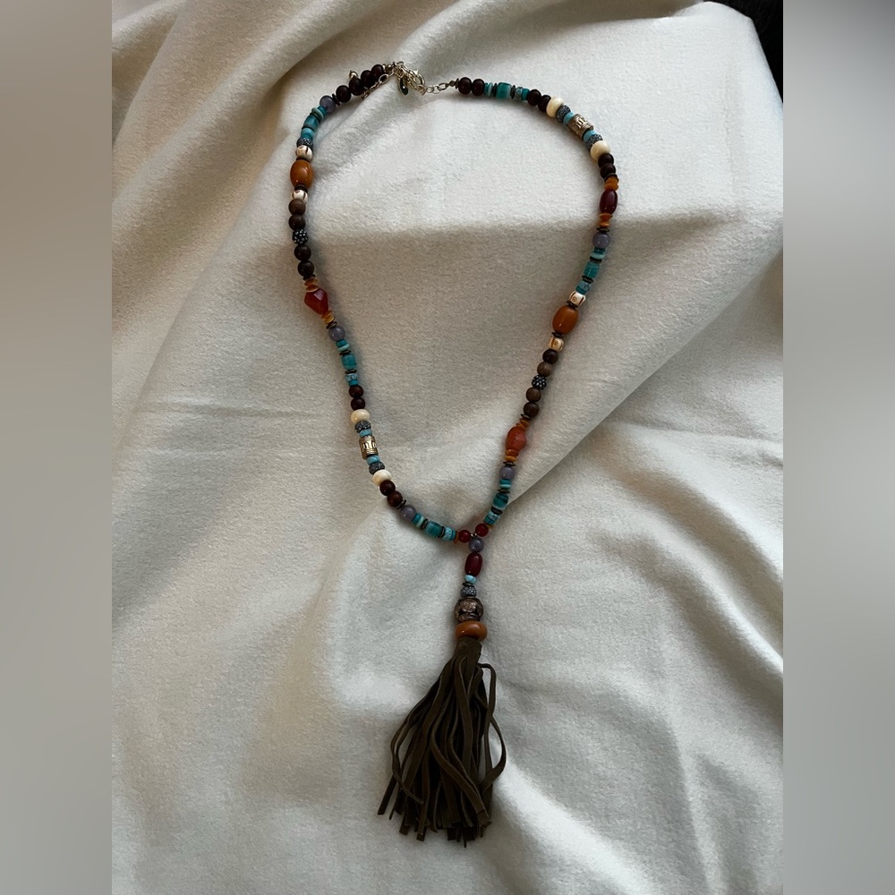 Multi stone necklace